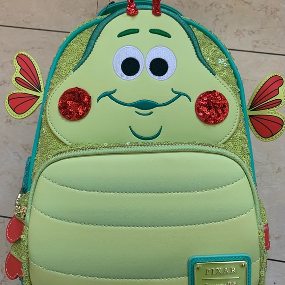 Limited Edition Loungefly Heimlich Sequin Cosplay Mini Backpack - Picture 2 of 4